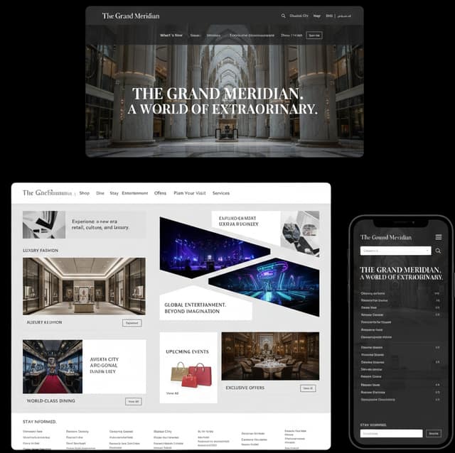 Design concettuale – Stile lussuoso e premium